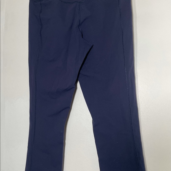 Nike Blue Crop Workout pants SZ (S) - Picture 2 of 4